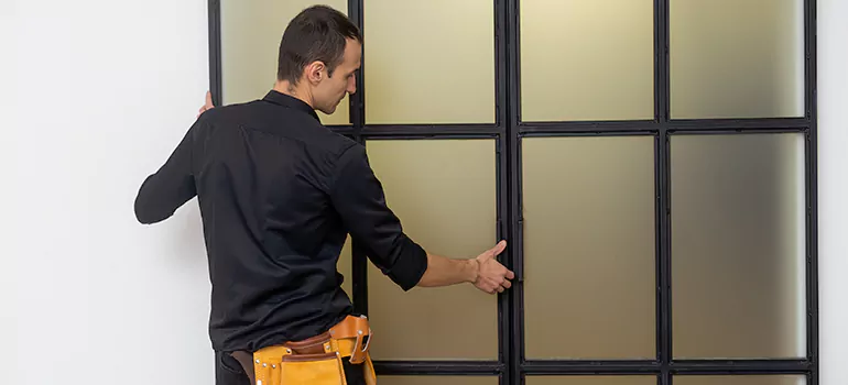 Patio French door installation in Union City, CA