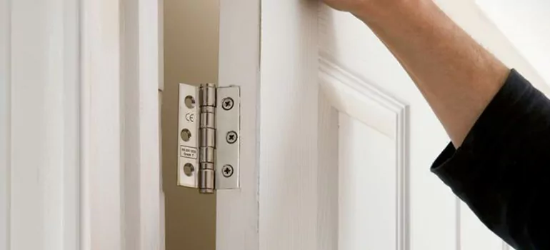 Bathroom Stall Door Hinge Repair in Union City, CA