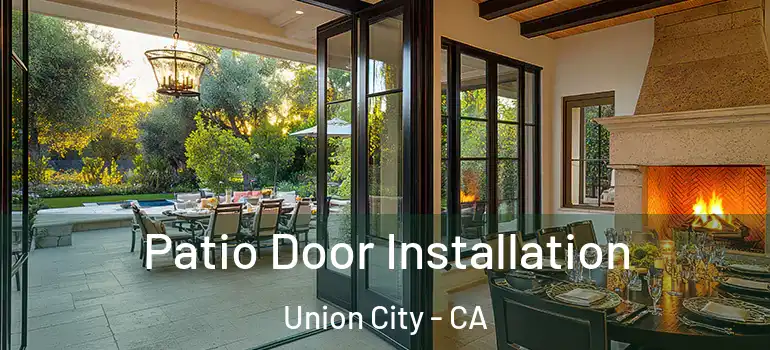  Patio Door Installation Union City - CA