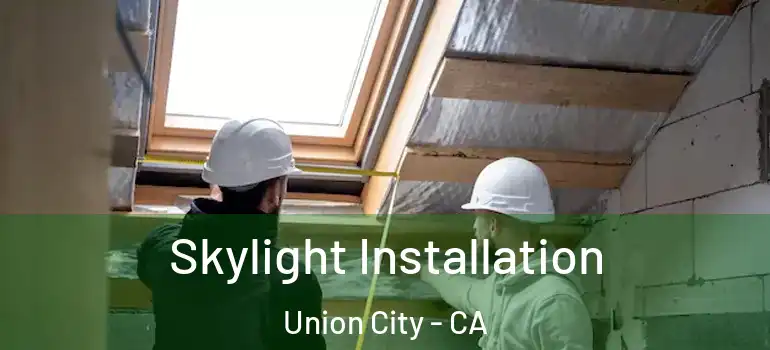  Skylight Installation Union City - CA