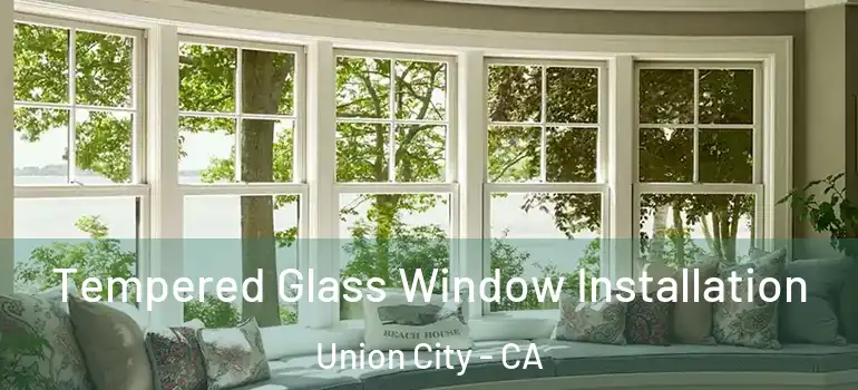  Tempered Glass Window Installation Union City - CA